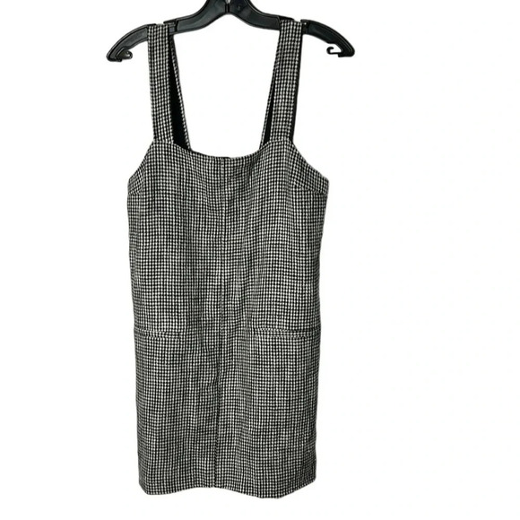 Abercrombie & Fitch dress ,halter,tweed,houndstooth, lagenlook,lined,mini - Picture 4 of 9